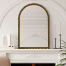 Vintage Iron Art Arch Mirror, Wall Hanging Or Table Display by HouseOfZazla