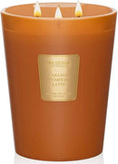 M&SENSE Large Candles Caramel Pumpkin Latte Scented, 3 Wick Natural Soy Candles for Home Scented, 150H Long Lasting Slow Burn Jar Candle 35oz, No Toxic Aromatherapy Candle for Stress Relief by CozyNest Decor