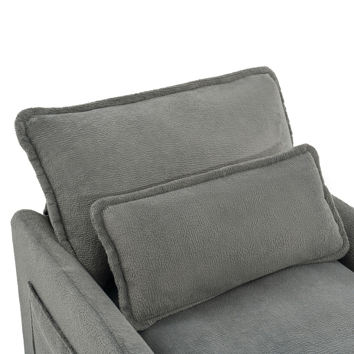 Modern Single Seat Accent Chair With Side Storage Pockets, photo 20 of 40