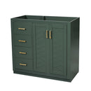 Retro Style Bathroom Vanity, 3 Drawers & Soft Closing Doors by HouseOfZazla