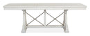 Heron Cove - Trestle Dining Table - Chalk White