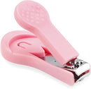 PandaEar Baby Healthcare and Grooming Kit, Baby Safety Set Baby Comb, Brush, Finger Toothbrush, Nail Clippers, Scissors, Nasal Aspirator, Baby Essentials Nursery Care Kit (Pink) by TinyTreasures Baby Boutique