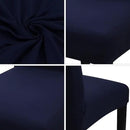 JQinHome 4 Pcs Dining Chair Slipcover, High Stretch Removable Washable Chair Seat Protector Cover for Home Party Hotel Wedding Ceremony by CozyNest Decor