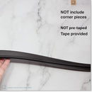 Roving Cove Slim-Fit Edge Protector for Baby Proofing (9ft Small Edge Only), Soft Rubber Foam, Furniture Edge Bumper Guard, Desk Edge Cushion, 3M Adhesive, Onyx Black by TinyTreasures Baby Boutique