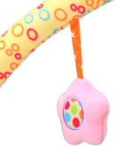 Caterbee Travel Arch Bassinet Toys for Infant & Toddlers, Baby Crib Stroller Accessory & Pram Activity Bar Toy for Senses and Motor Skills Development Indoor and Outdoor by TinyTreasures Baby Boutique