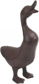 Full Bodied Cast Iron Duck Garden Figure by GreenHaven Gardens
