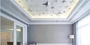 15 Pcs DIY Geometric Shape Acrylic Decorative Mirror Stickers Removable Adhesive Wall Mirror Décor for Living Room Home Background (Silver，3.15 * 7.87inches) by CozyNest Decor