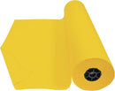 Colorations Dual Surface Paper Roll Classroom Supplies for Arts and Crafts Yellow (36" x 1000') (Item