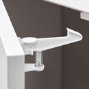 Inaya Cabinet Locks Child Safety Latches - Baby Proofing Cabinets & Drawers Locks - Child Proof Your Home - No Drilling & No Tools Required! (12 Pack - Extended Length Version) by TinyTreasures Baby Boutique