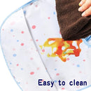 Baby bibs Waterproof Toddler bib - Feeding bib with Pocket for Infant Boy Girl Washable 6-36M by TinyTreasures Baby Boutique