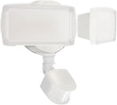 UME 19W LED Security Lights Motion Sensor Light Outdoor, 2000LM Motion Flood Light, 5000K, IP65 Waterproof, 2 Adjustable Head Motion Detector Security Light for Exterior,Outside,Garage,Yard(White)