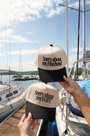 Sorry about my Husband / Wife Vintage Trucker Hat