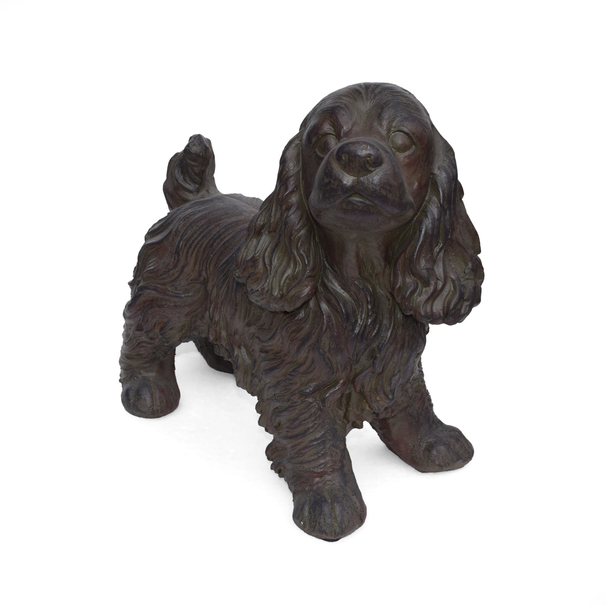 Josie Dog Cast Stone Garden Statue, photo 5 of 8