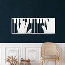 Piano Metal Wall Art