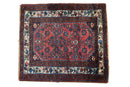 2x2.5 Vintage Engelas Square Rug Mat