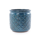 Handmade Ceramic Flower Pot Set of 3, 15/12/9 Inch Diameter