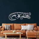 Crocodile Metal Wall Art