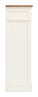 Kingston - Drawer Chest - Whisper White And Cerused Nutmeg by Unique Piece Furniture