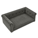 Modern Elegant Rectangle Pet Bed, Durable Elevated Dog Sofa by HouseOfZazla