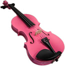 Sky Full Size VN202 Pink Violin with Brazilwood Bow and Lightweight Case by TinyTreasures Baby Boutique