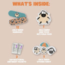 Plush First Aid for Home - Aid Kit for Kids - Toddler First Aid Kit - Mini Boo Boo Kit – Emergency First Aid Kit Classroom – Arlo Sheep Plush Bag by TinyTreasures Baby Boutique