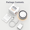 Brown Noise Sound Machine with 30 Soothing Sounds 12 Colors Night Light White Noise Machine for Adults Baby Kids Sleep Machines Memory Function 36 Volume Levels 5 Timers for Home Office Travel by TinyTreasures Baby Boutique