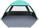 Gorich Beach Tent Sun Shelter for 3/4-5/6-7/8-10 Person with UPF 50＋ UV Protection, Lightweight & Easy Setup Beach Shade Canopy, Portable Beach Shade Tent Beach Cabana by TinyTreasures Baby Boutique