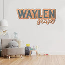Personalized Wooden Name sign for nursery, Custom Baby name sign, Rustic wood Nursery decor for boys, Baby shower, Kids room door hanging gift/3 by TinyTreasures Baby Boutique