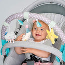 Taf Toys Activity Arch Ideal for Infant & Toddlers, Fits Stroller & Pram. with Fascinating Toys, Stimulates Baby’s Senses and Motor Skills Development. Mini Moon Arch by TinyTreasures Baby Boutique