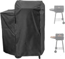 Grill Cover for Char-Griller E1515 Patio Pro Charcoal Grill, Patio Pro 1616, Outlaw Maverick E1016, The King-Griller Gambler E1416 Charcoal Grill, Heavy Duty Waterproof UV Resistant, BBQ Accessories by GreenHaven Gardens
