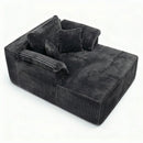 Chaise Lounge Chair, Deep Seat Sleeper Couch For Living Room by HouseOfZazla