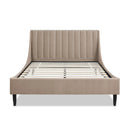 Aspen - Vertical Tufted Modern Headboard Platform Bed Set by Unique Piece Furniture
