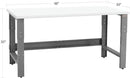 Table & Workbench: 1" Thick Laminate Top, Height Adjustable Bench - 30" D x 48" L x 30" - 36" H - by BenchPro by GreenHaven Gardens