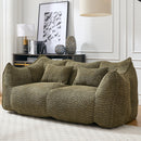 Comfortable Dual Beanbag Chair With High Resilience Foam Core For 2 People by HouseOfZazla
