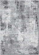 Kelarea Living Room Rug 6x9 Grey Rug Machine Washable Large Area Rugs, Non Slip Abstract Vintage Indoor Carpet for Bedroom, Nursery, Classroom, Dining Room, Home Office by TinyTreasures Baby Boutique