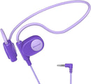 Kid Headphones for School, Air Conduction Open Ear Headphones, 3.5mm Jack Wired Cord, Ultra-Comfort, Ergonomic and Lightweight Design Perfect for School and Outdoor Activities-Purple by TinyTreasures Baby Boutique