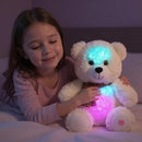 Cuteoy Glowing LED Bear Light-up Nightlight Toys Musical Plush Stuffed Animal Singing Lullabies Birthday Christmas Plushies Gifts for Kids Boys Girls,10.5" by TinyTreasures Baby Boutique