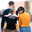 Beco Baby Carrier 8 Hybrid Newborn to Toddler Carrier (7-45lbs) - All in 1 Mesh Toddler Carrier - Baby Carrier Backpack, Front and Hip Carrier with Adjustable Seat - Cooling Ergonomic Carrier (Black) by TinyTreasures Baby Boutique