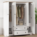 4 Door Wardrobe Armoire With 2 Drawers by HouseOfZazla