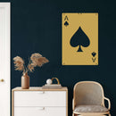 Ace Of Spades Metal Wall Art