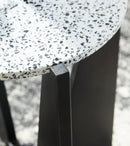 Tellrich - Accent Table - Black / White