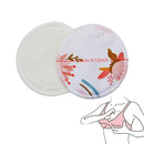 8 pcs(4 Pairs) Random Prints Breast Pads for Nursing Mothers, Reusable and Washable (8pcs Random Prints) by TinyTreasures Baby Boutique