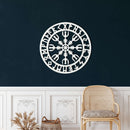 Viking Compass Metal Wall Art