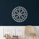 Viking Compass Metal Wall Art