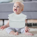 Baby bibs Waterproof Toddler bib - Feeding bib with Pocket for Infant Boy Girl Washable 6-36M by TinyTreasures Baby Boutique