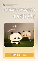 ATSUI Cute Panda Night Light, LED Squishy Novelty Animal Night Lamp, Food Grade Silicone, 3 Level Dimmable Rechargeable Nursery Nightlight for Breastfeeding Toddler Baby Kids, Cute Gifts for Kids by TinyTreasures Baby Boutique