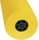 Colorations Dual Surface Paper Roll Classroom Supplies for Arts and Crafts Yellow (36" x 1000') (Item
