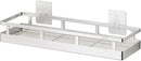 19.69Inch Spice Rack Organizer, SUS304 Stainless Steel Wall Mount Spice Rack Storage Basket, Kitchen Racks, Nail-Free Installation by CozyNest Decor