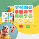 Puzzle Gifts for Elderly Dementia Patients, Memory Activities and Games for Elderly Dementia and Geometric Cognitive Matching Puzzles for Elderly by TinyTreasures Baby Boutique