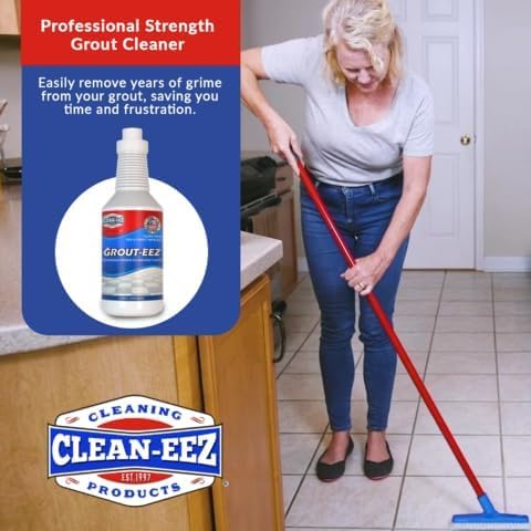 Grout-eez 2 Bottle Kit With FREE Stand Up Grout Brush 32oz